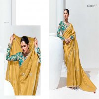 Kimora Rangat S-2131 Colour Wholesale Glass Tissue Party Wear Sarees