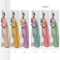 Kimora Rangat S-2131 Colour Wholesale Glass Tissue Party Wear Sarees