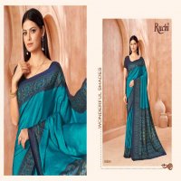 RUCHI VIVANTA SILK VOL 41 SILK CREPE PRINTED SARIS AT BEST RATE