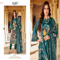 Zulfat Sangini Vol-6 Wholesale Pure Jam Cotton With Work Dress Material