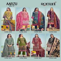 ROMANI PRESENTS AARZU VOL 15 HIT DESIGN SOFT COTTON PAKISTANI ETHNIC SALWAR SUIT