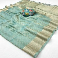 rajtex kabaayaa viscose zari tissue handloom silk saree online
