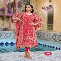 Radhika Lifestyle Noor Vol-1 Wholesale Trendy Kaftaan With Tulip