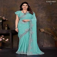 Jayshree D.no 4001 Colour Wholesale 60 Gram Georgette Party Wear Sarees