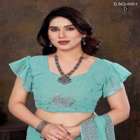 Jayshree D.no 4001 Colour Wholesale 60 Gram Georgette Party Wear Sarees