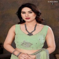 Jayshree D.no 4001 Colour Wholesale 60 Gram Georgette Party Wear Sarees