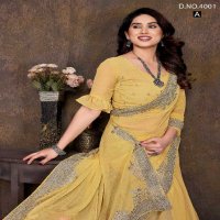 Jayshree D.no 4001 Colour Wholesale 60 Gram Georgette Party Wear Sarees