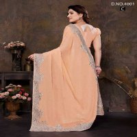 Jayshree D.no 4001 Colour Wholesale 60 Gram Georgette Party Wear Sarees
