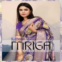 Sethnic Mriga Wholesale Dola Satin With Zari Patta And Rich Pallu Sarees