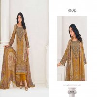 Glossy Simar Tara Wholesale Modal Muslin With Handwork Salwar Suits