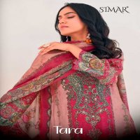 Glossy Simar Tara Wholesale Modal Muslin With Handwork Salwar Suits