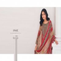 Glossy Simar Tara Wholesale Modal Muslin With Handwork Salwar Suits