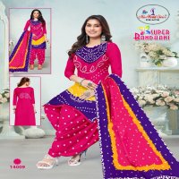 Miss World Super Bandhani Vol-14 Wholesale Cotton Printed Dress Material
