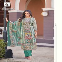 surmai by alok zam discharge print model pakistani dress material
