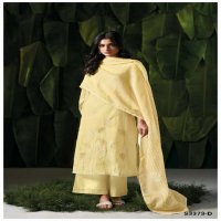 Ganga Anais S3373 Wholesale Pure Mal Solid Color With Embroidery Work Salwar Suits