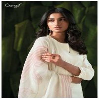 Ganga Anais S3373 Wholesale Pure Mal Solid Color With Embroidery Work Salwar Suits