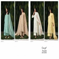 Ganga Anais S3373 Wholesale Pure Mal Solid Color With Embroidery Work Salwar Suits