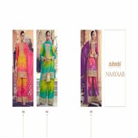 Zubeda Naayaab Wholesale Chinon Silk Readymade Designer Salwar Suits