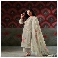 Ganga Carina S3406 Wholesale Pure Linen With Hand Embroidery Salwar Suits