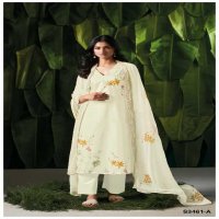 Ganga Gelila S3461 Wholesale Cotton Printed With Embroidery Salwar Suits