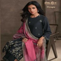 Omtex Drape Wholesale Premium Lawn Cotton With Embroidery Salwar Suits