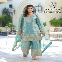 Afsana Samsara Wholesale Fancy Fabrics Readymade Pakistani Style Suits