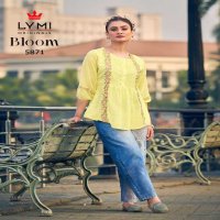 Lymi By Rangoon Bloom Wholesale Fancy Work Short Tops