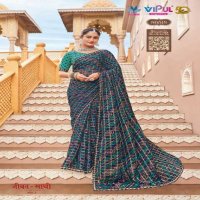 Vipul Jivan Sathi Vol-2 Wholesale Georgette Moss With Pattern Sarees