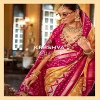 Kreshva Palav-Patola Wholesale High Quality Super Silk Party Wear Sarees