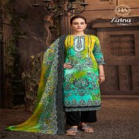 Harshit Zaina Vol-2 Wholesale Pure Viscose With Swarovski Diamond Work Dress Material