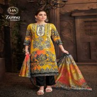 Harshit Zaina Vol-2 Wholesale Pure Viscose With Swarovski Diamond Work Dress Material