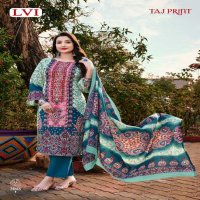 LVI Taj Print Vol-3 Wholesale Karachi Cotton Printed Dress Material