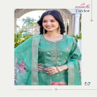 Aanchi Taylor Wholesale 3 Piece Set Straight Concept Readymade Suits