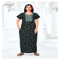 Pranjul Pragati Nighties Vol-11 Wholesale Nighties Catalogue