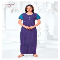 Pranjul Pragati Nighties Vol-11 Wholesale Nighties Catalogue