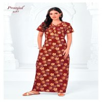 Pranjul Pragati Nighties Vol-11 Wholesale Nighties Catalogue