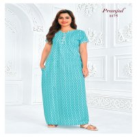 Pranjul Pragati Nighties Vol-11 Wholesale Nighties Catalogue