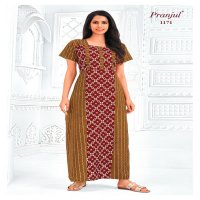 Pranjul Pragati Nighties Vol-11 Wholesale Nighties Catalogue