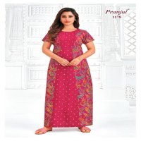 Pranjul Pragati Nighties Vol-11 Wholesale Nighties Catalogue