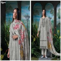 Reyna Alesha Wholesale Cotton Block Print With Work Salwar Suits