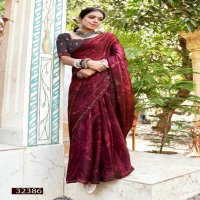 Vallabhi Karuna Vol-5 Wholesale Chiffon With Abstract Print Sarees