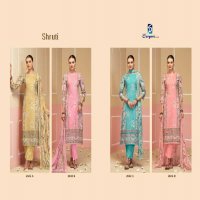 Sargam Shruti Wholesale Pure Camric With Embroidery Work Dress Material