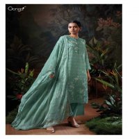Ganga Memento Wholesale Cotton Dobby With Hand Embroidery Salwar Suits