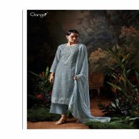 Ganga Memento Wholesale Cotton Dobby With Hand Embroidery Salwar Suits