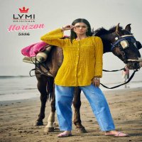 Lymi By Rangoon Horizon Wholesale Chiffli Georgette With Full Inner Short Tops