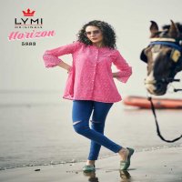 Lymi By Rangoon Horizon Wholesale Chiffli Georgette With Full Inner Short Tops