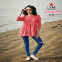 Lymi By Rangoon Horizon Wholesale Chiffli Georgette With Full Inner Short Tops