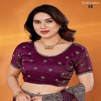 Jayshree D.no 4004 Colour Wholesale Fancy Chiffon With Stone Work Sarees