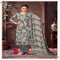 Harshit Jameela Wholesale Pure Zam With Hand Work Dress Material