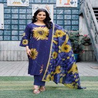Yashika Dua Vol-5 Wholesale Heavy Cotton With Hand Work Dress Material